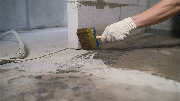 SJ Waterproofing Pros Basement Waterproofing coverage map for Lansing, IL and surrounding area